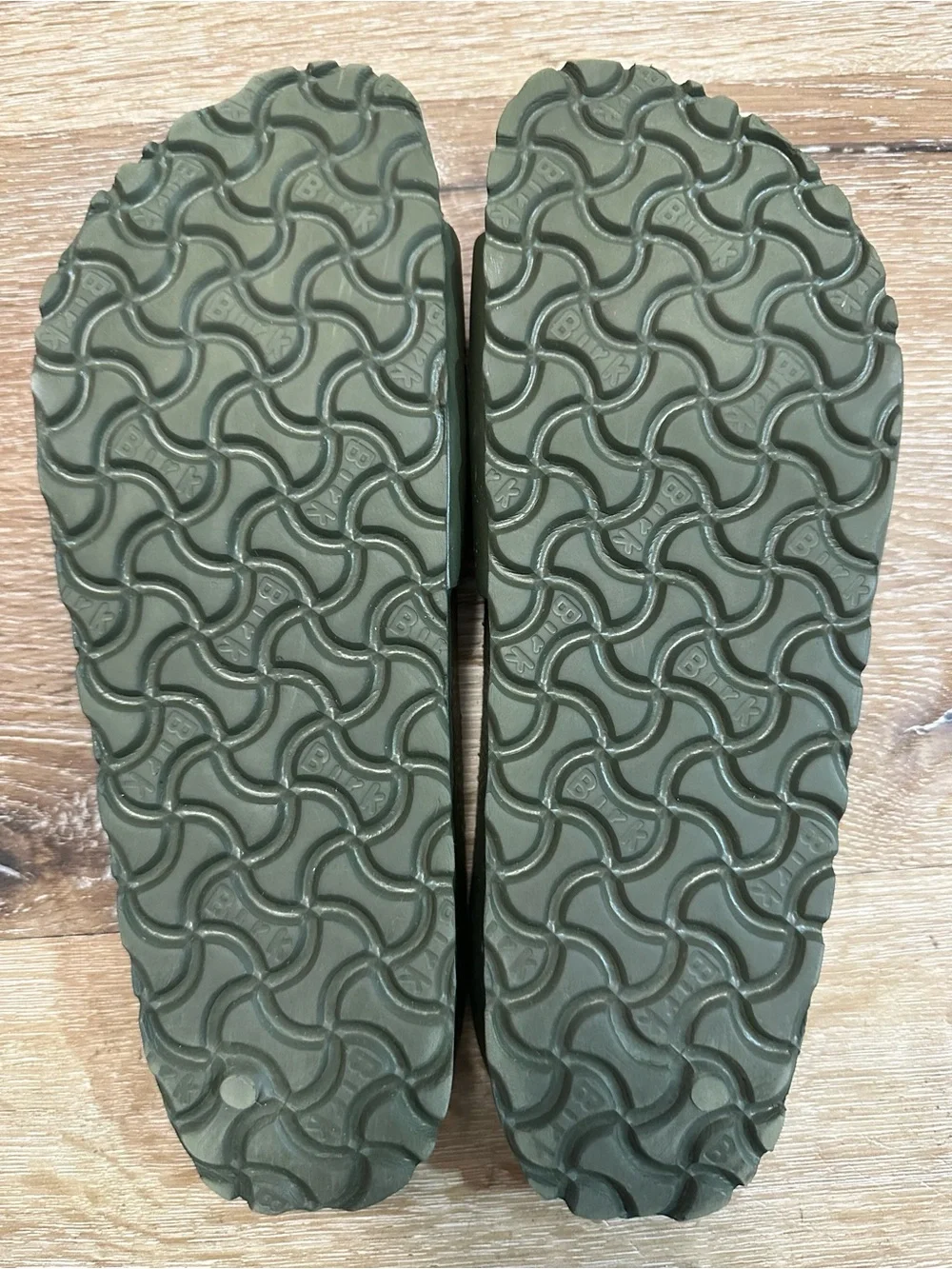 Birkenstock EVA Madrid Slide Sandals - Olive